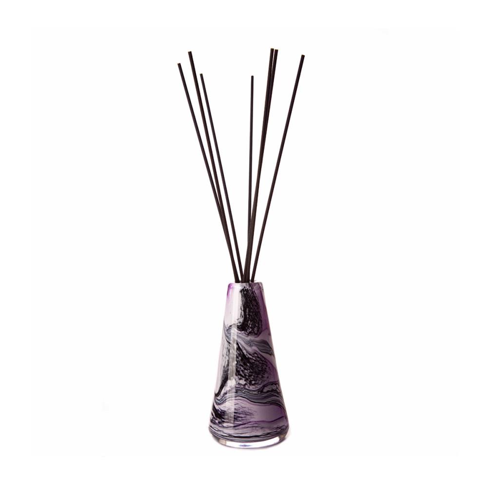 Amelia Art Glass Purple Moon Cone Reed Diffuser  £17.09